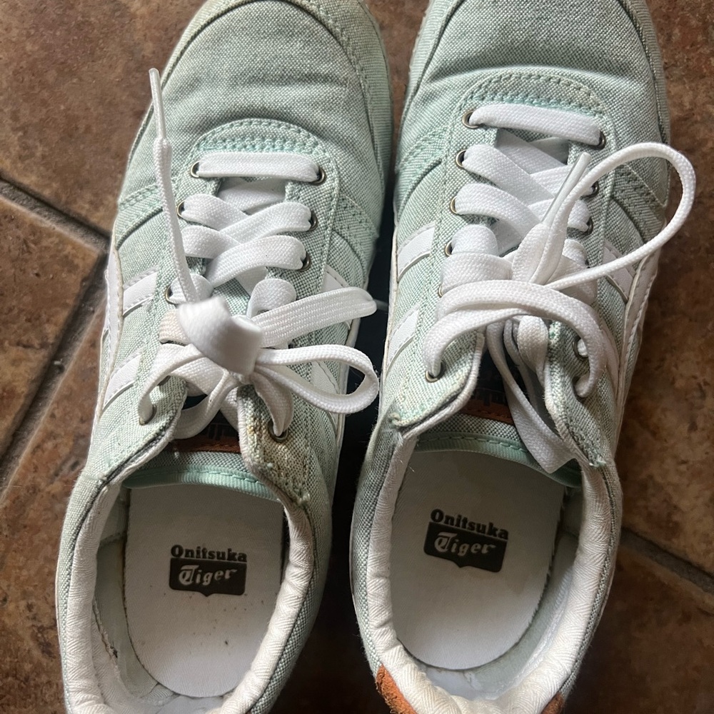 Onitsuka Tiger by Asics Mint Green Sneakers - Picture 3 of 4